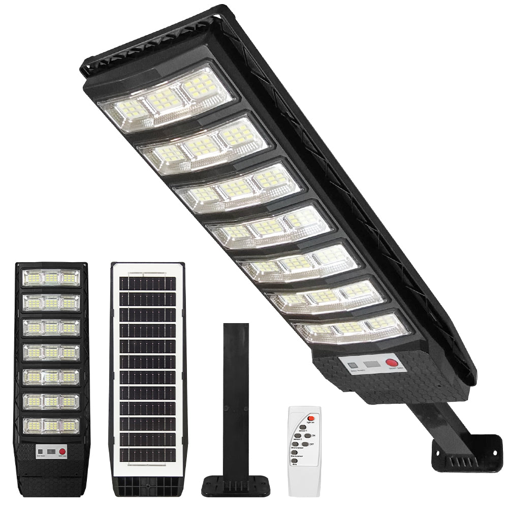 80000LM Solar Street Lights Outdoor, Solar Street Lights Dusk to Dawn, Motion Sensor Solar Flood Security Lights Waterproof, Outdoor Solar Lights for Patio Garage Courtyard