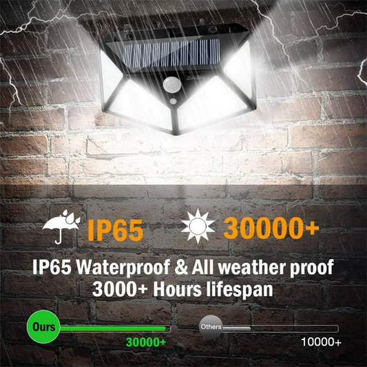 2 Pack Outdoor Solar Lights, Motion Sensor Solar Wall Lights, Wireless Solar Motion Lights Security Lights for Exterior Patio,Yard,Garden,Front Door