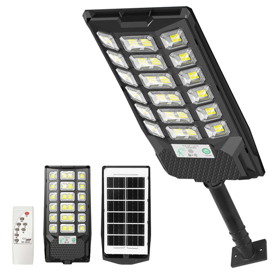 Solar Lights Outdoor, 60000LM Waterproof Street Lights Outdoor, Motion Sensor Solar Parking Lot Lights Dusk to Dawn, Outdoor Lights for Yard, Garage, Driveway